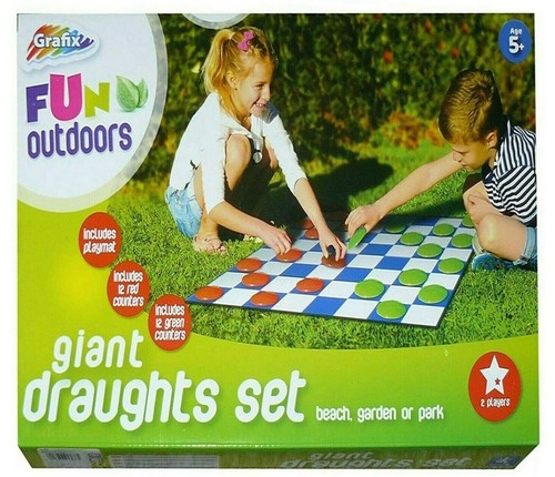 Grafix giant draughts set - grafix,