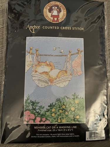 Anchor counted cross - counted, stitch
