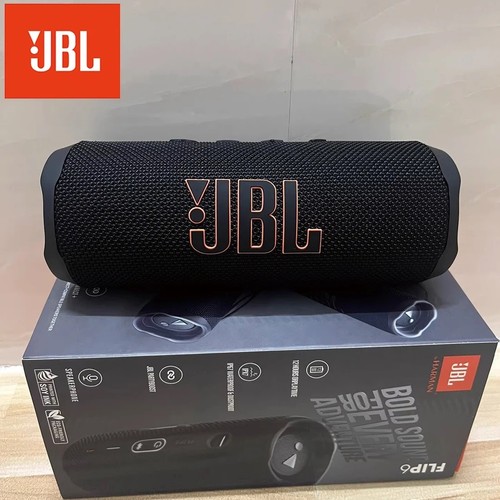 Jbl flip black - 6, portable