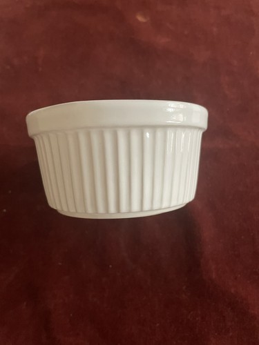 Ramekins white porcelain - ramekins,