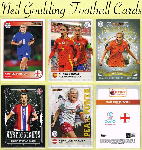 Topps merlin uefa women s - topps, women's