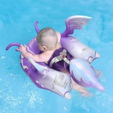 Swimbobo Baby Pool Float Inflatable Infant Swimming Floats with Adjustable Seat,