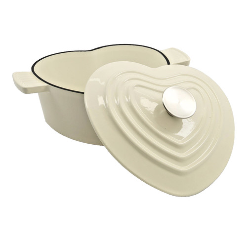 Heart shaped cast iron - shaped,