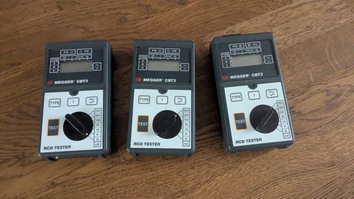 Megger cbt3 rcd - megger, testers