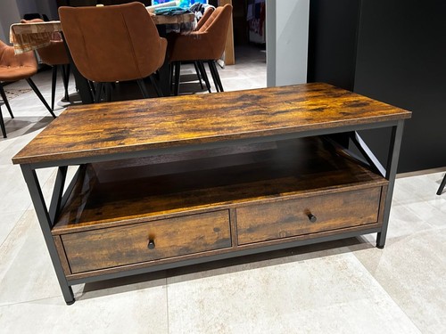 Industrial coffee table rustic - industrial,