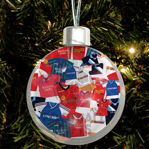 Crewe jumbo christmas bauble - crewe,