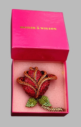 Vintage butler wilson rose - butler, &