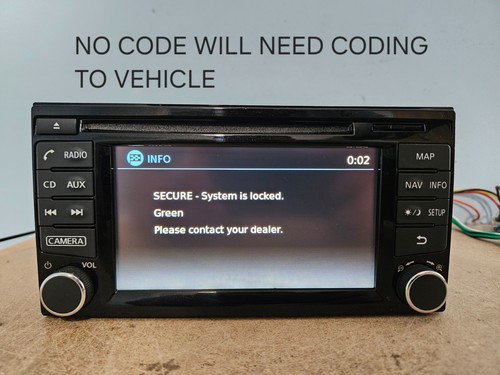 Nissan juke lcn2 sat nav - lcn2, dab