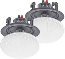 2x 8inch Ceiling Speakers 180W