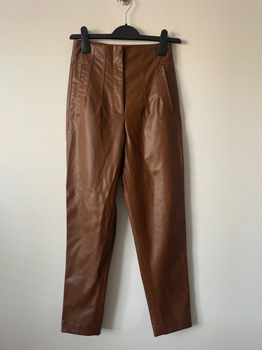 Zara brown faux - brown, leather