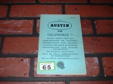 GENUINE AUSTIN A40 OWNERS