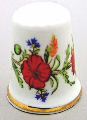 Royal worcester poppy - ~, "poppy"