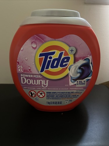 Tide power pods with downy - tide,