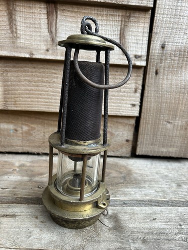 Vintage miners lamp - ,