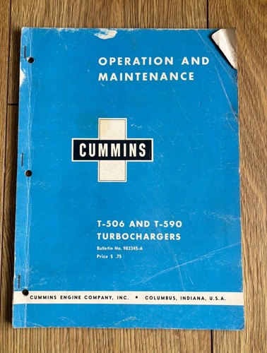 Cummins shop operation manual - operation,