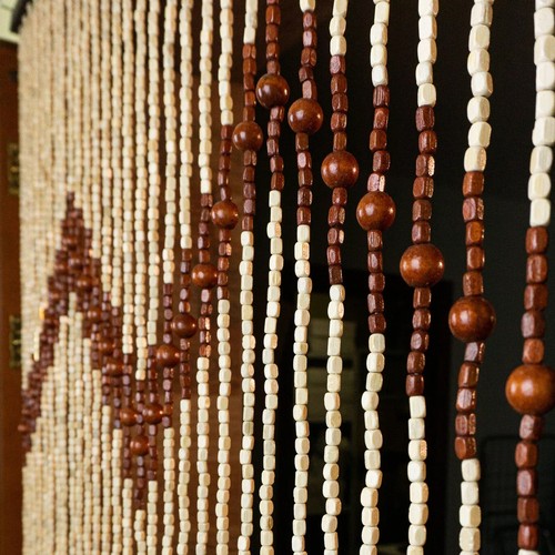 90x170cm wooden beaded bamboo - wooden,