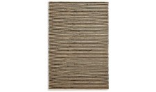 Habitat Woven Stripe Black