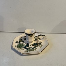 Mason’s Chartreuse Candle Stick Holder 