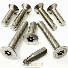 COUNTERSUNK SECURITY BOLTS