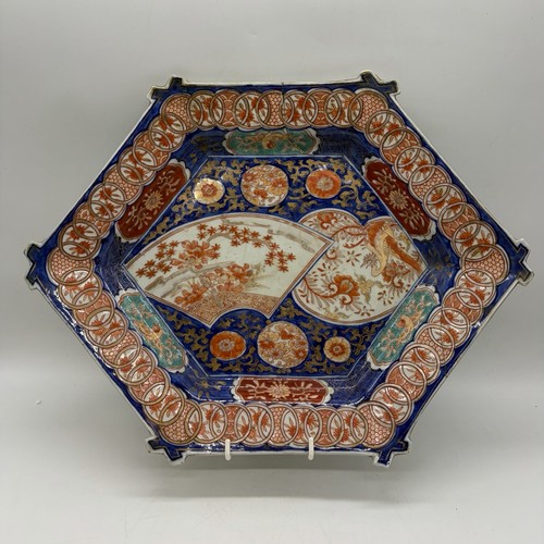 Antique japanese hexagonal - japanese,