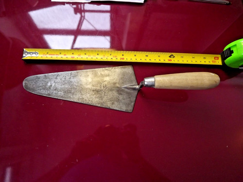 Vintage gauging trowel - gauging, tyzack