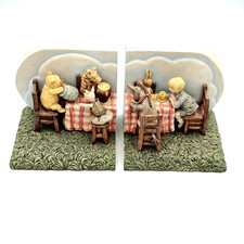 Disney Charpente Pooh Piglet Tigger Christopher Robin Eeyore Picnic Bookends