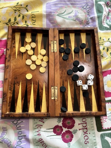 Morrocan style backgammon set - morrocan,