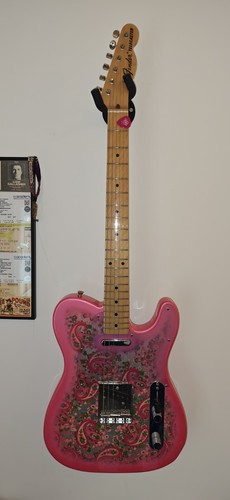 Fender telecaster pink paisley - fender,