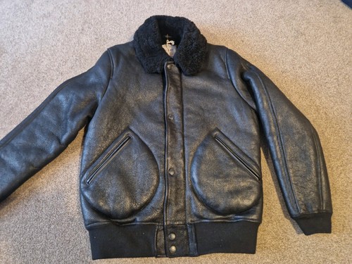 Chevignon sheepskin bomber - chevignon,