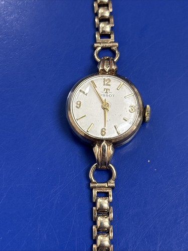 Ladies 9ct vintage - ladies, tissot