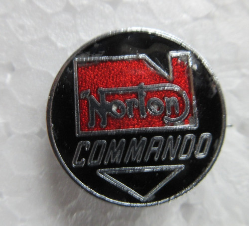 Vintage norton commando enamel - commando,