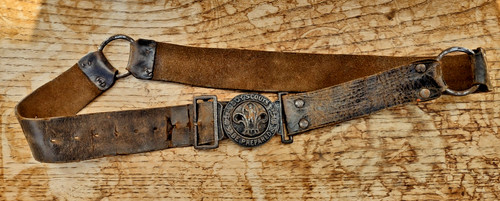 Vintage boy scout - boy, belt