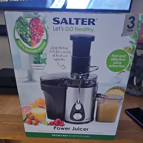 Salter power juicer - power,