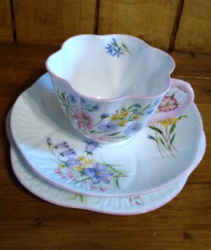 Vintage shelley trio bone - vintage,