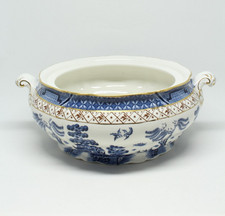 Booths Real Old Willow A8025 tureen with no lid blue & white serving tableware