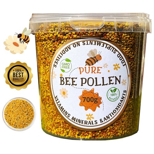 Bee pollen pure 700 raw - pollen,
