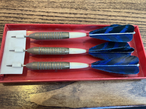 Vintage brass unicorn darts - vintage,
