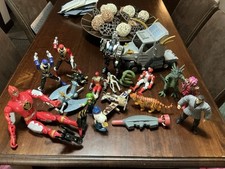 VINTAGE TOYS JOB LOT TRANSFORMERS FILM ACTION FIGURES DIECAST ROBOTS SOME RARE Y
