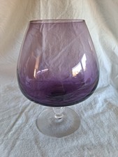 Vintage, Amethyst Glass Brandy