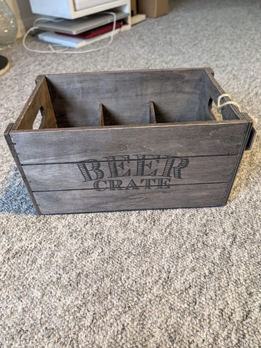 Wooden beer crate bottle - beer,