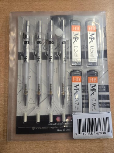 Mozart mechanical pencil - pencil, set