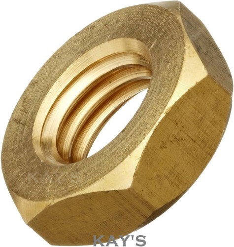 Brass half nuts - brass,