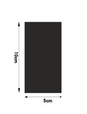 BLACK WATERPROOF NYLON FABRIC