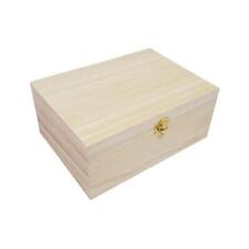 Bare Wood Storage Box 23cm x