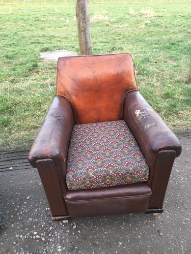 Leather art deco - art,