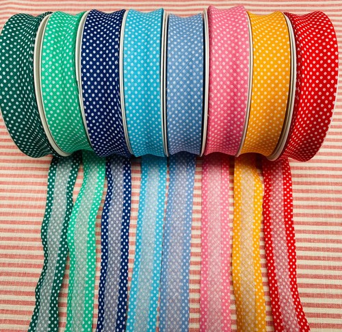 26mm cotton double folded bias - 26mm,