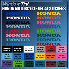 2 X HONDA MOTORBIKE MOTORCYCLE VINYL GRAPHIC STICKER (MULTIPLE SIZES AND CLOURS)