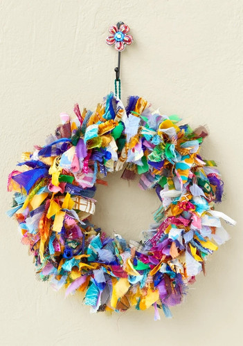 Handmade recycled sari - handmade, door
