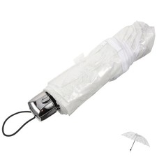  Lace Umbrella Chic Folding Travel White Wedding Bride Parasol Foldable