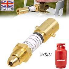 Refill Propane Gas Bottle LPG Fill Adapter Filler UK Bayonet Swivel RV Motorhome